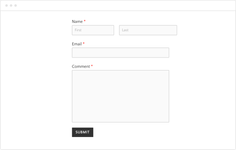 Custom Built Forms