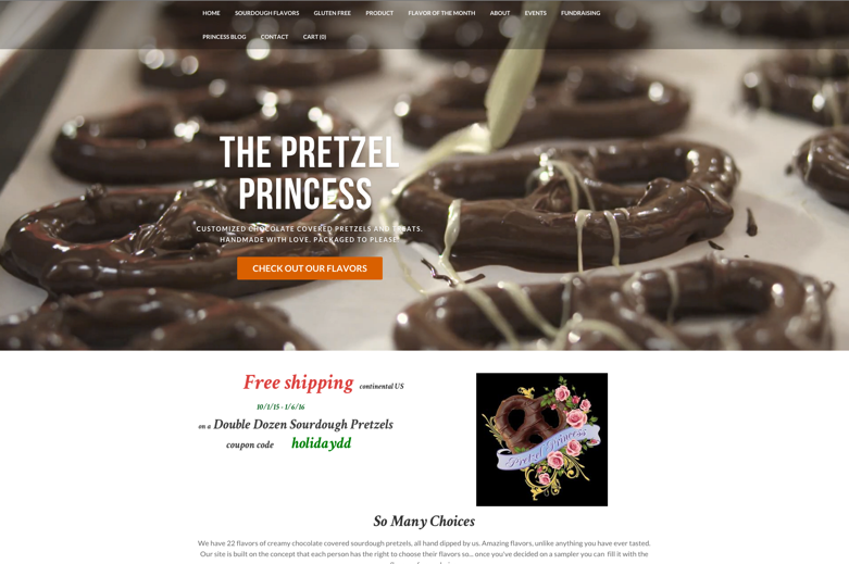 Prezel Princess Screen